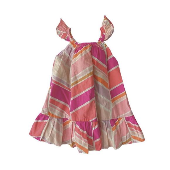 Gap Pink Geometric Dress 18-24m - Picture 1 of 5